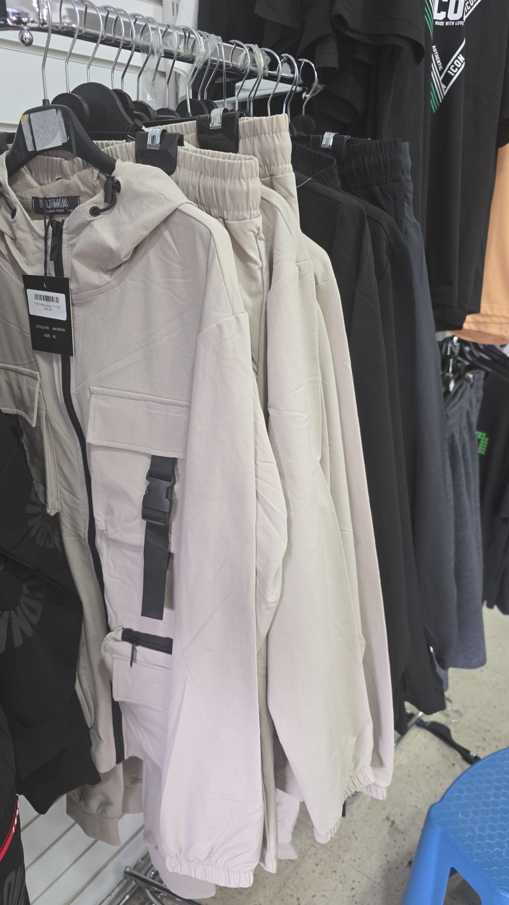 Multi-Pocket Utility Tracksuit