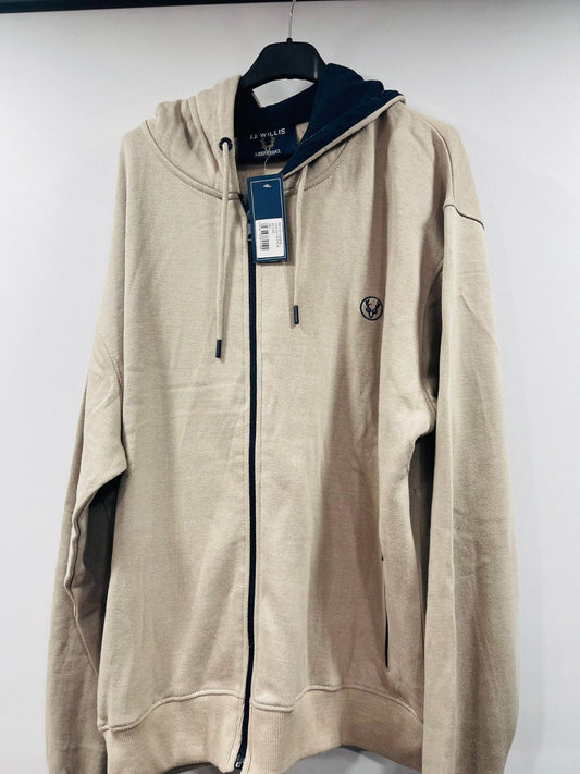 J.J. Willis Embroidered Zip Up Hoodie