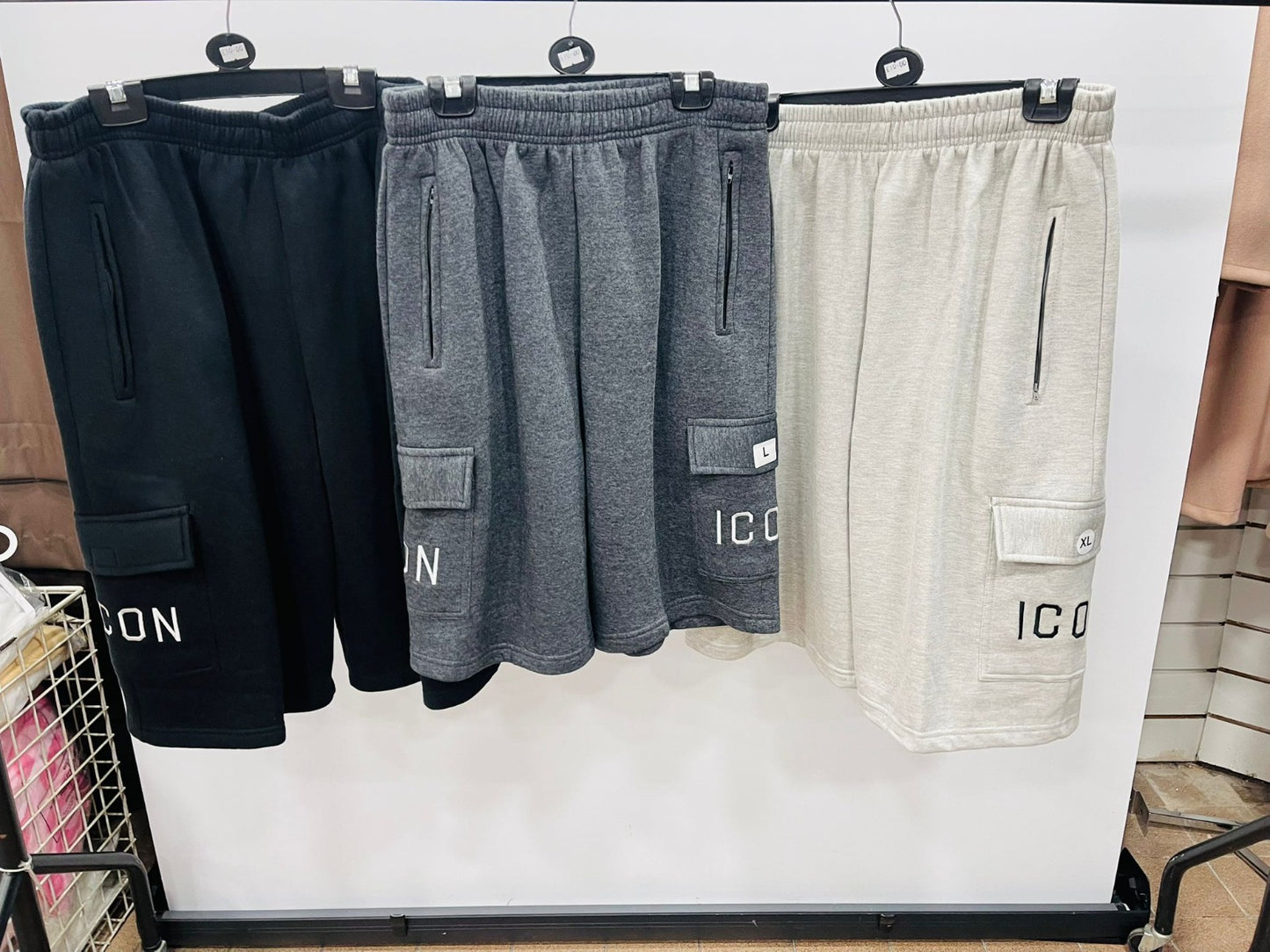 Icon Cargo Fleece Shorts