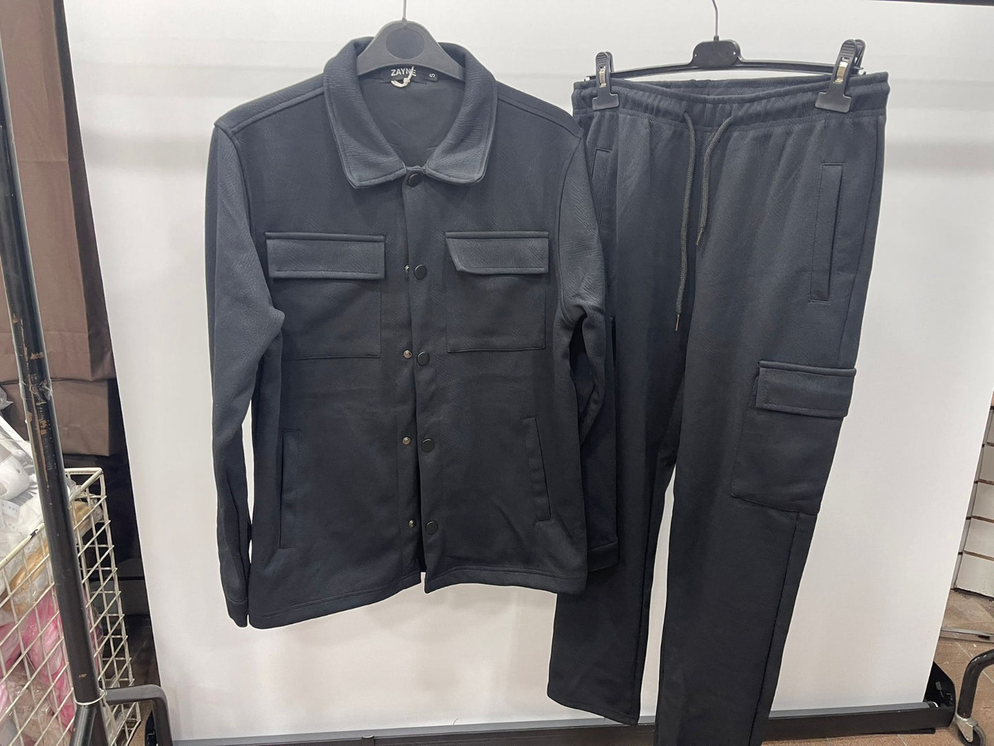 Button-Up Utility Tracksuit
