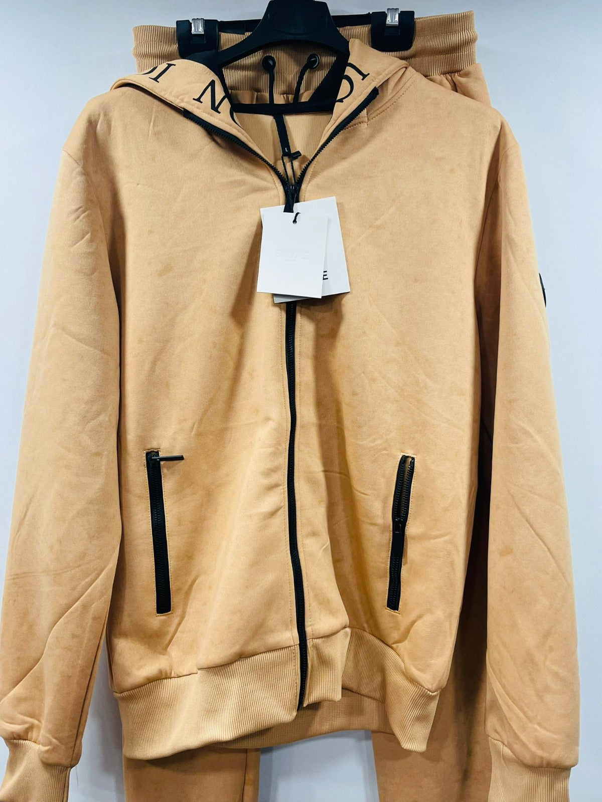 Urban Zip-Up Hoodie and Jogger Tracksuit Set