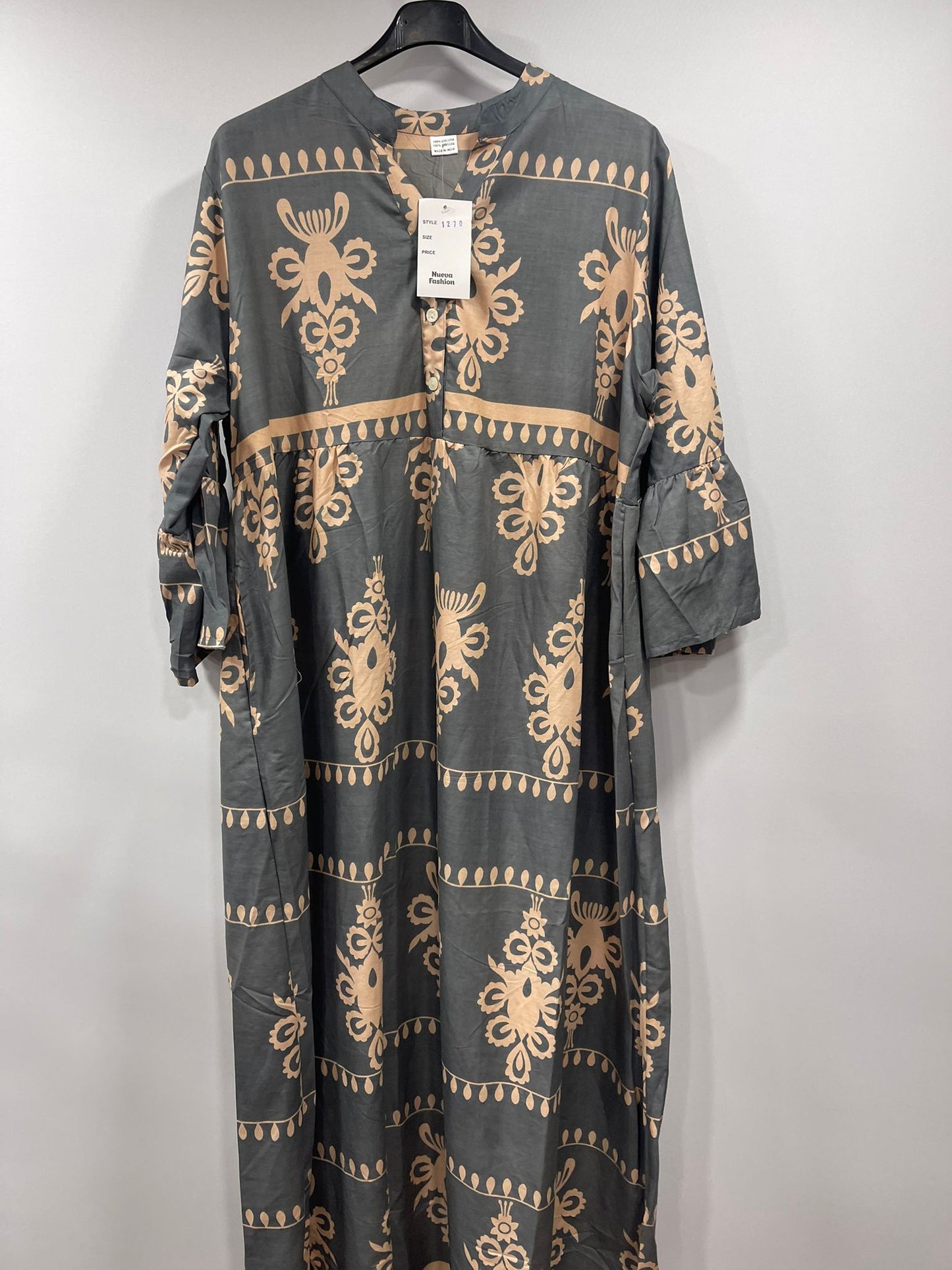 Elegant Traditional Motif Print Long Kurti
