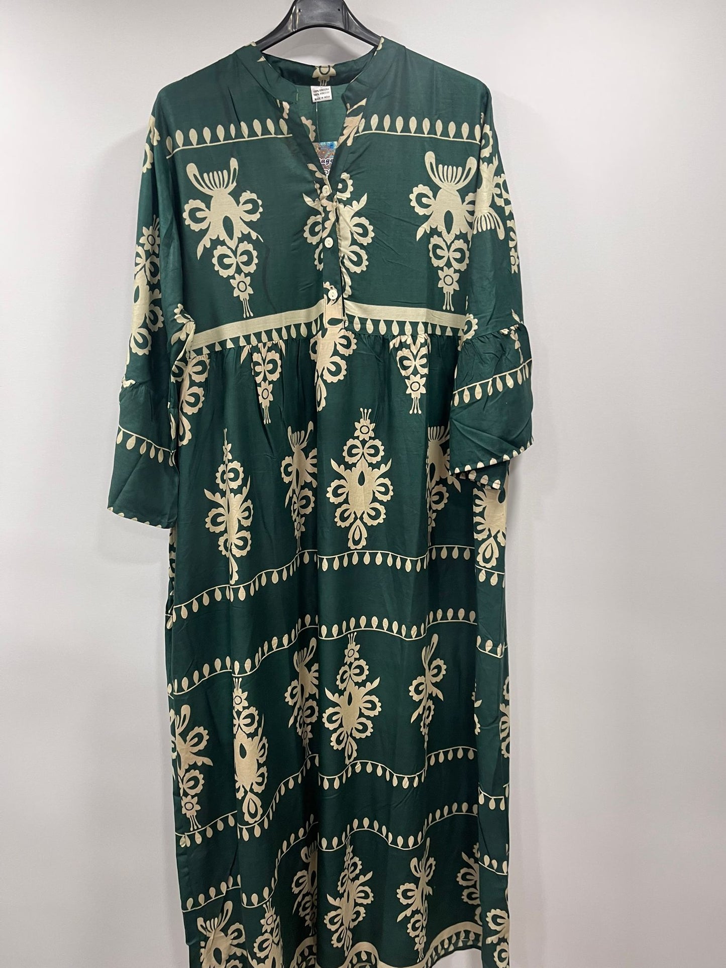 Elegant Traditional Motif Print Long Kurti