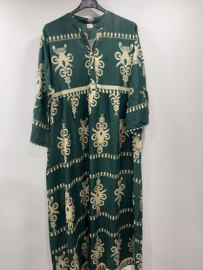 Elegant Traditional Motif Print Long Kurti