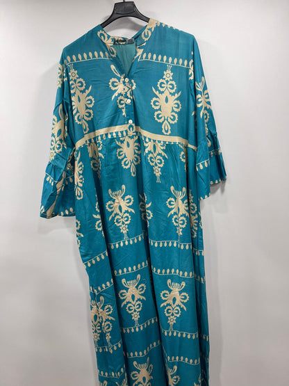 Elegant Traditional Motif Print Long Kurti