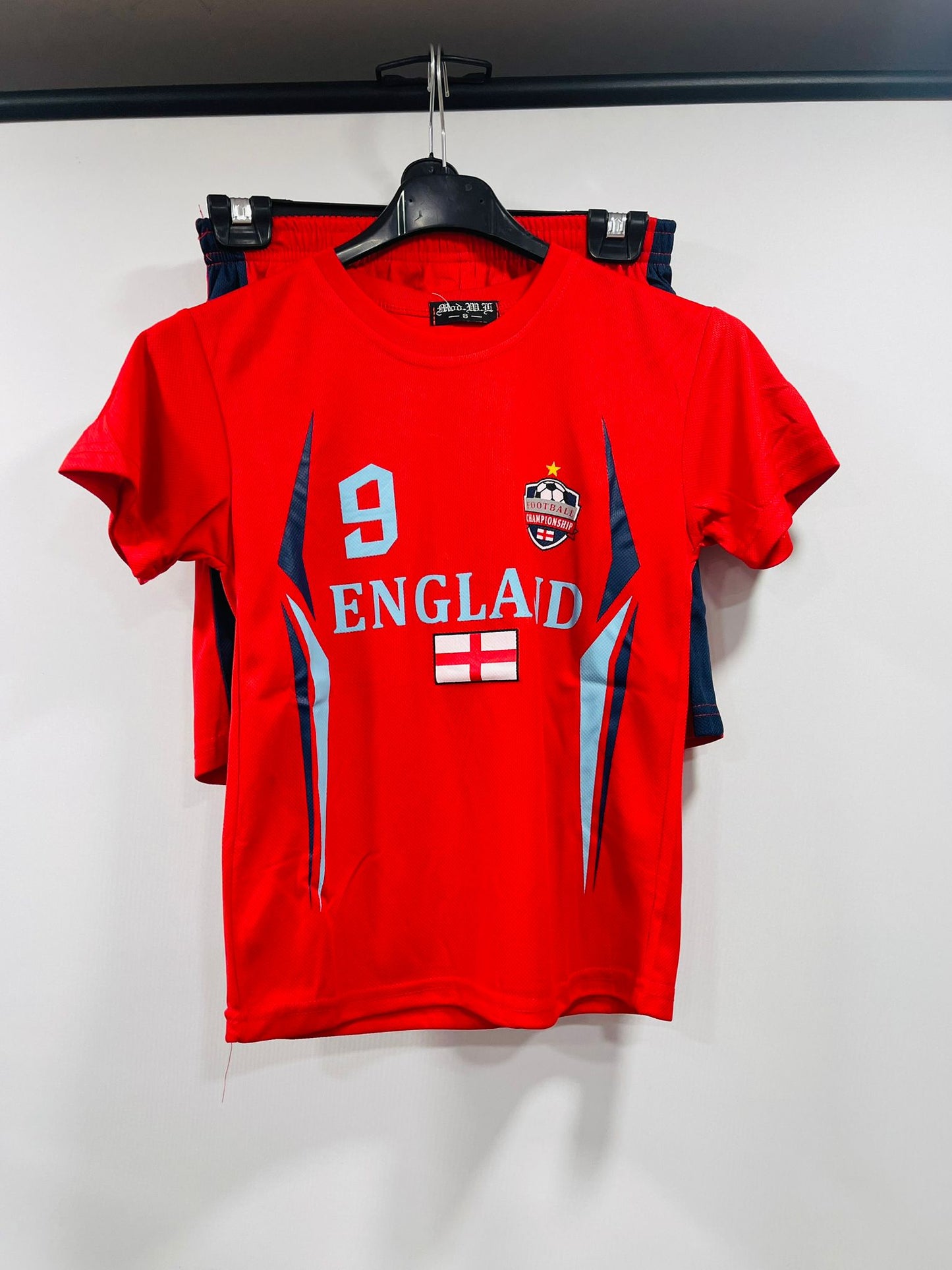 England Sports Jersey & Shorts Set for Kids