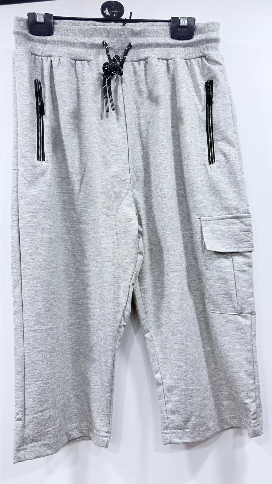 Casual Drawstring Fleece Shorts with Side Pocket