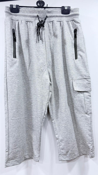 Casual Drawstring Fleece Shorts with Side Pocket