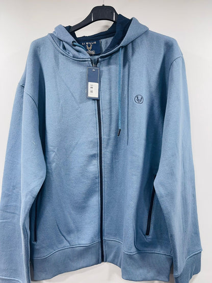 J.J. Willis Embroidered Zip Up Hoodie