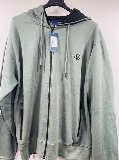 J.J. Willis Embroidered Zip Up Hoodie