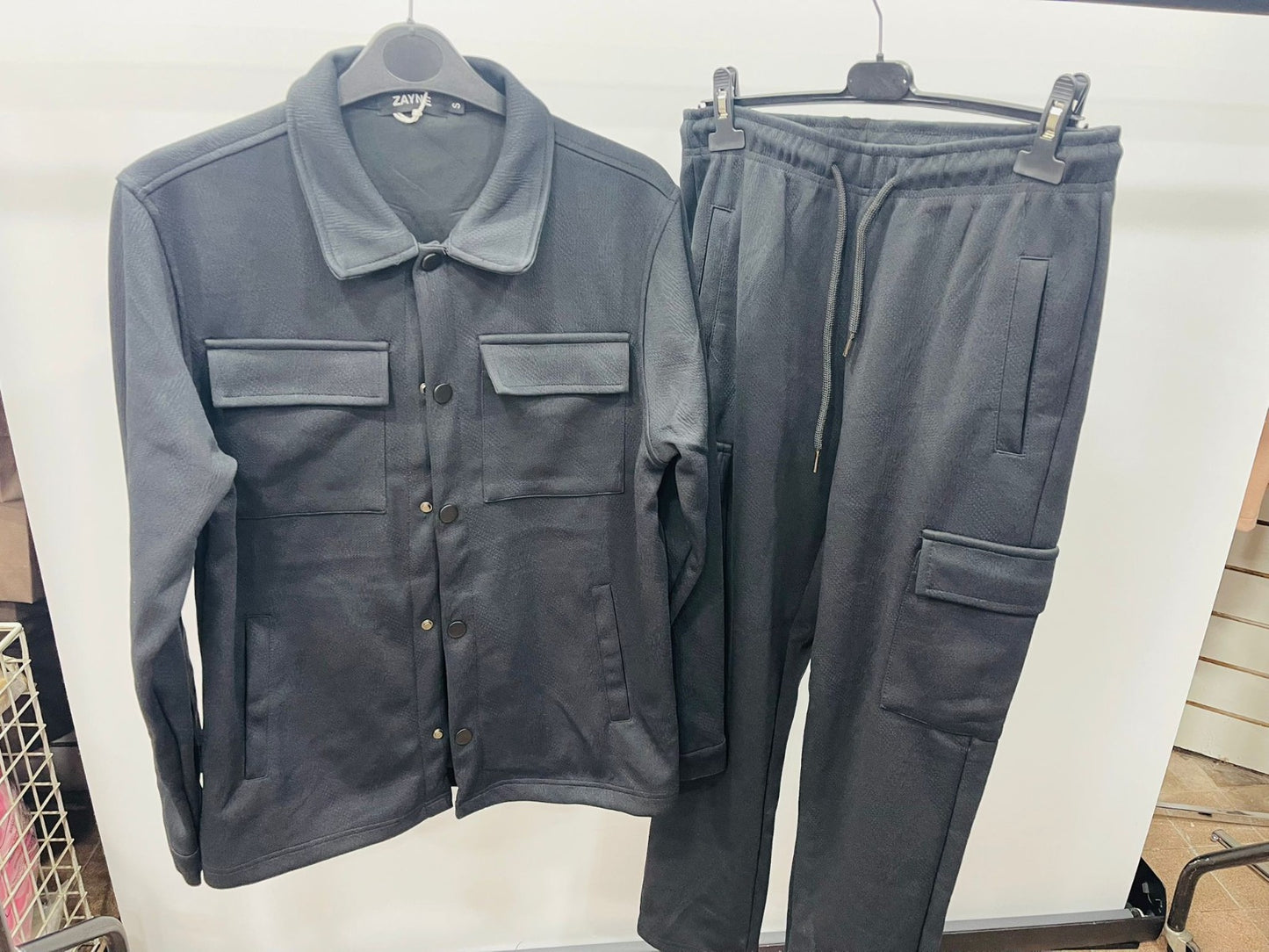 Button-Up Utility Tracksuit