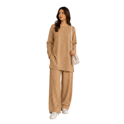 Women's Relaxed Co-Ord Set | Casual Luxe Lounge Wear