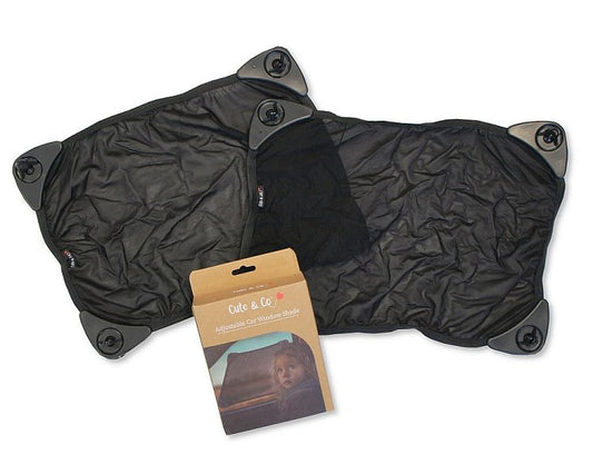 Pack of 2 Adjustable Car Window Shade-  (PK6) AC-50-0032