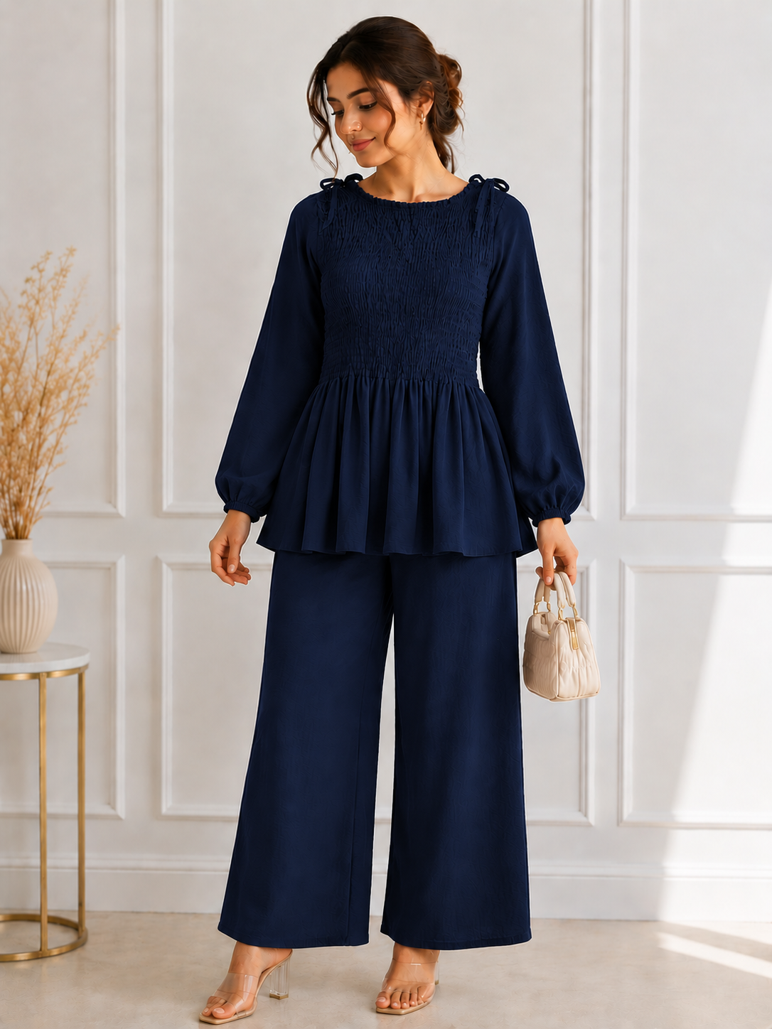 One size two piece cord set