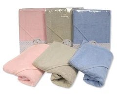 Baby Hooded Towel - Plain - MANSURI FASHIONS