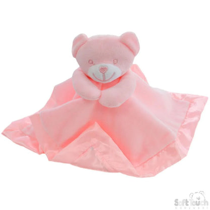 White/Pink/Blue Bear Comforter BC21