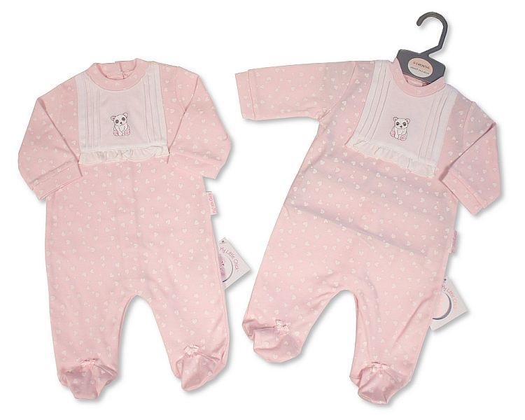 Baby Girls All in One - Panda (PK6) (NB-6) BIS-2020-2568