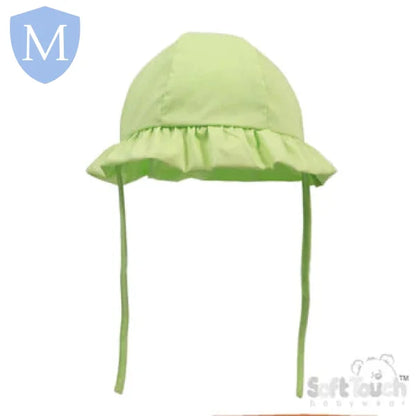 Blue Plain Cloche Hat (H20) (Baby Summer Hats) Mansuri