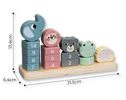 Wooden Educational Toy Trio  (PK6) BT-24-0015