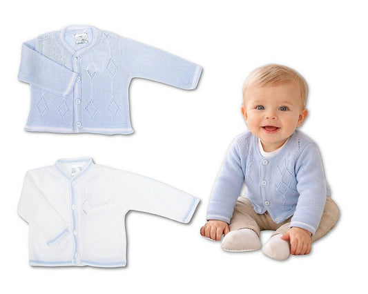 Knitted Baby Boys Cardigan - (PK6) (NB-9m) BW-10-1003_09