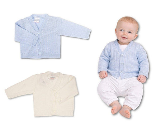 Knitted Baby Boys Cardigan - (PK6) (9-24m) BW-10-1004_24