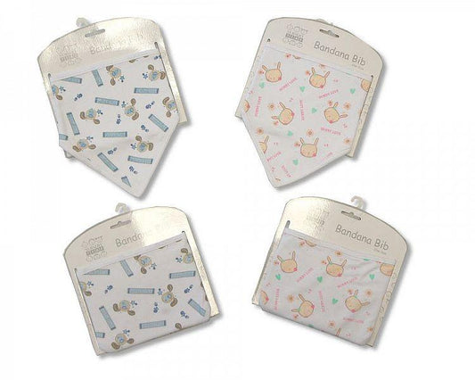 Baby Bandana Cotton Bibs - 691 - Kidswholesale.co.uk