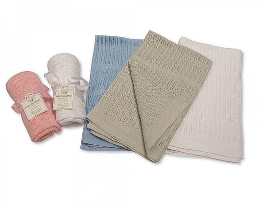 Baby Cellular Roll Cotton Blanket | 100% Cotton Baby Blanket