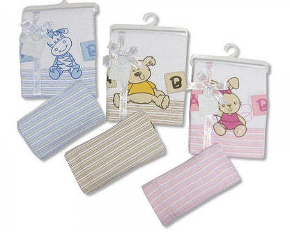 Baby Cotton Blanket | Soft 100% Cotton Pram Blanket