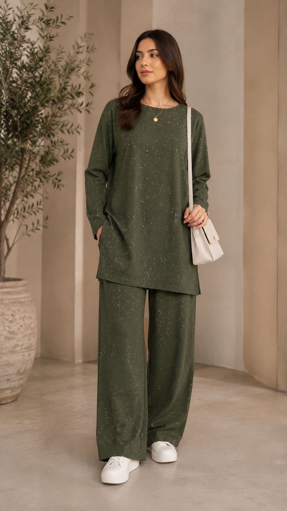 Relaxed Co-Ord Set for Women – Casual Luxe Lounge Wear