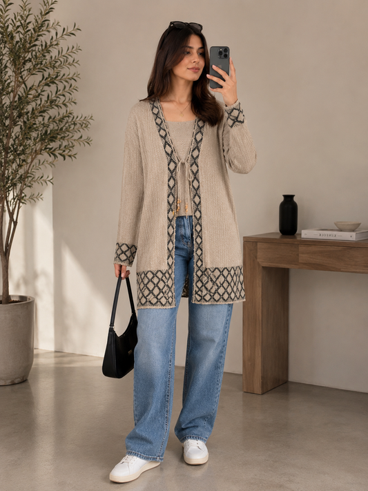 One Size Summer Knit Cardigan