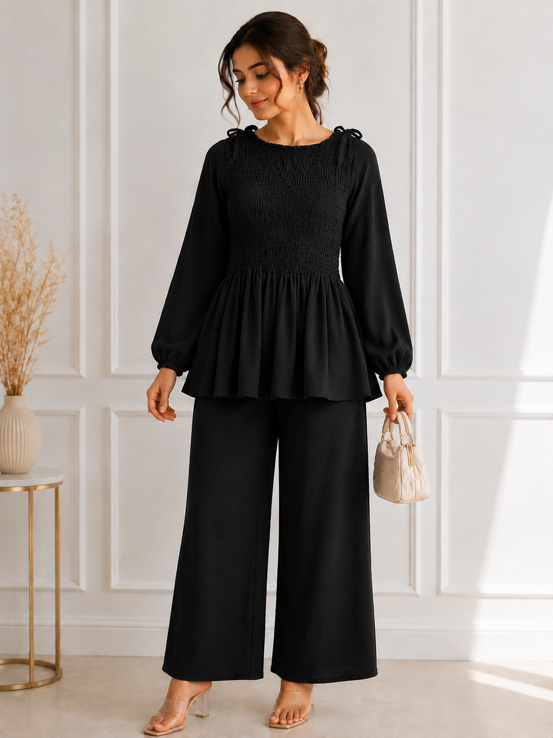 One size two piece cord set