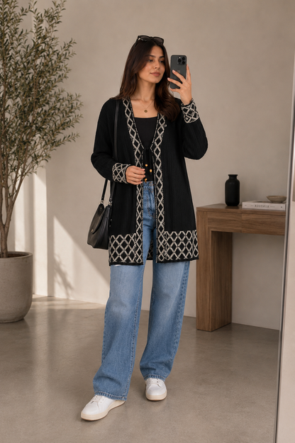 One Size Summer Knit Cardigan