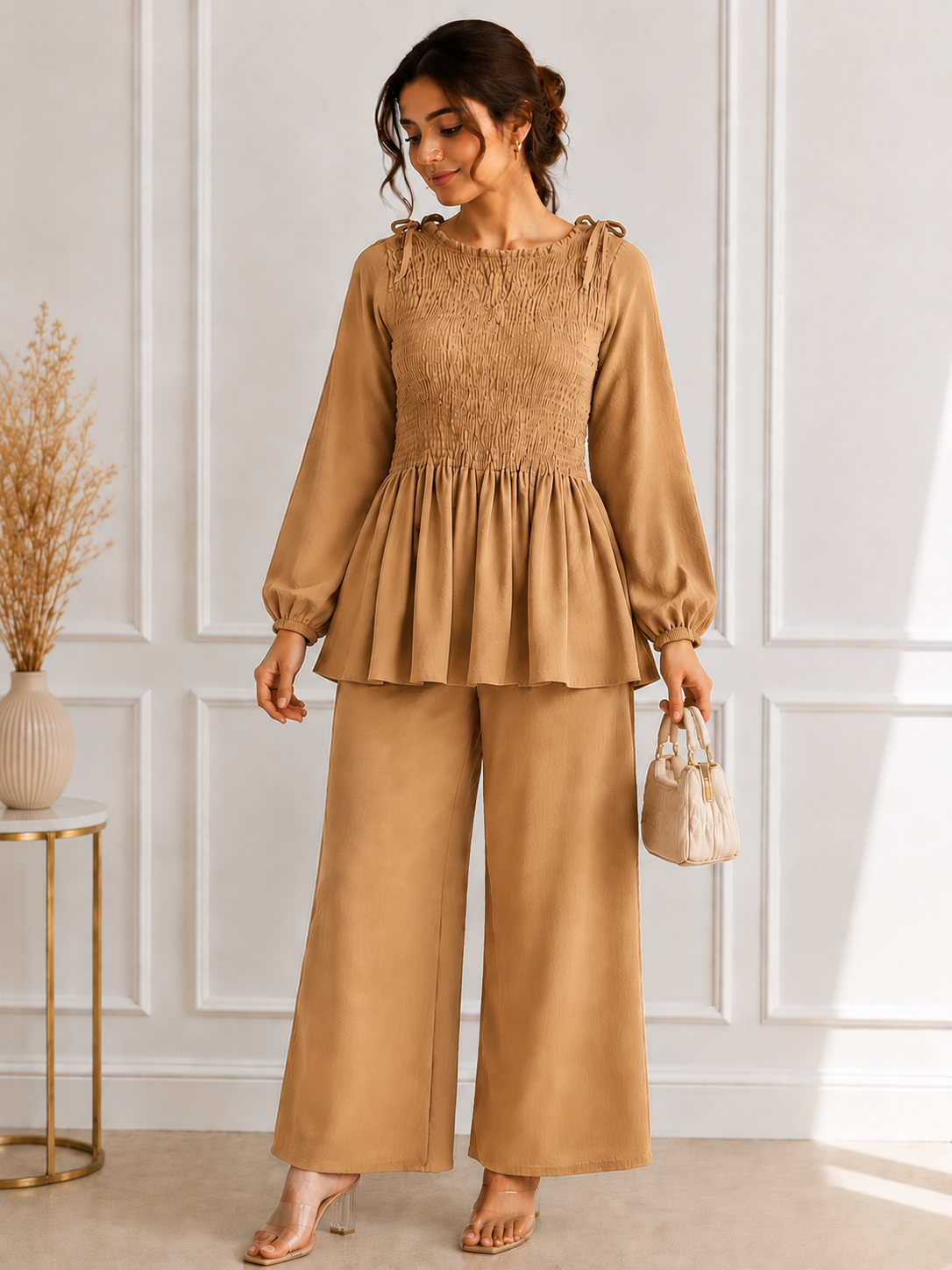 One size two piece cord set