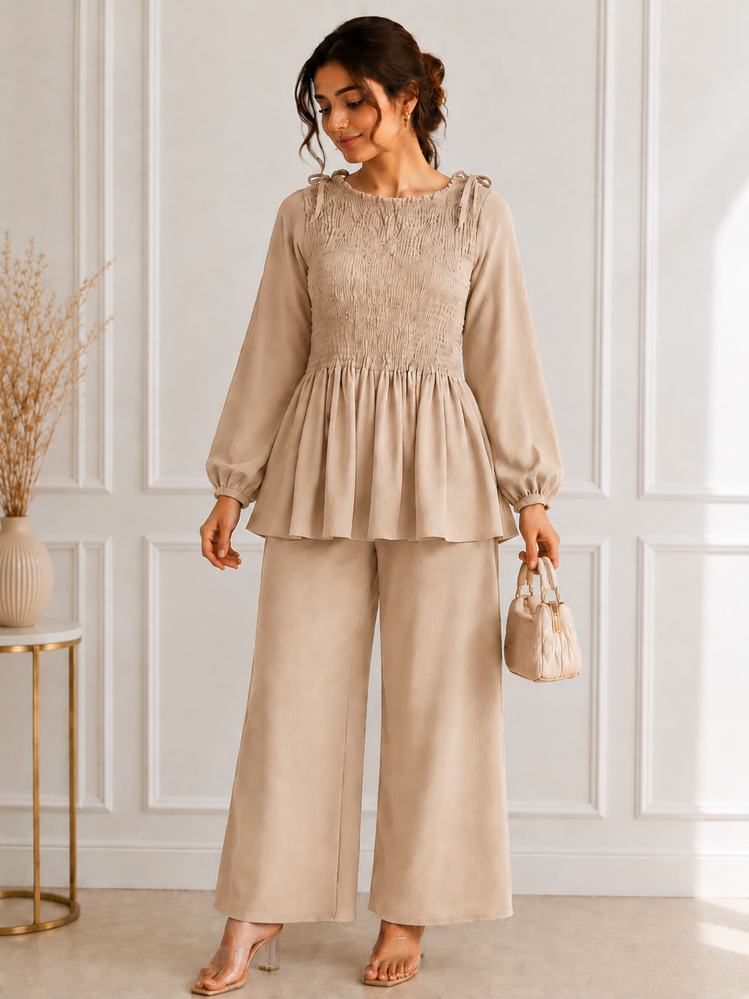 One size two piece cord set
