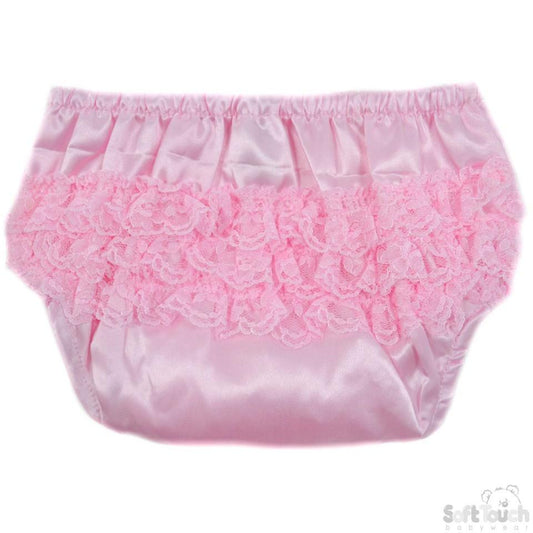 SATIN FRILLY PANTS (FP05-SP) - Kidswholesale.co.uk