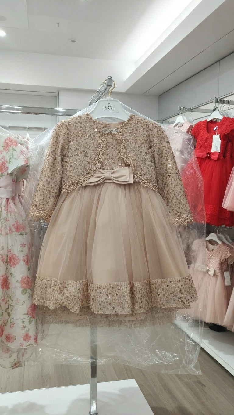 Bolero and Tulle Party Dress