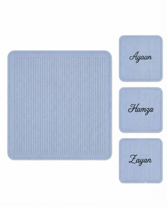 Personalised Baby Cellular Roll Cotton Blanket | 100% Cotton Baby Blanket - MANSURI FASHIONS