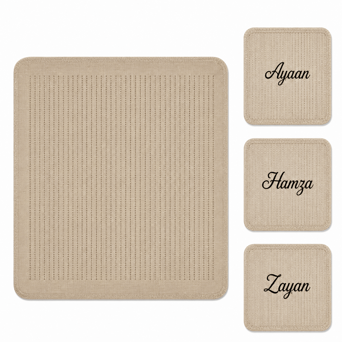 Personalised Baby Cellular Roll Cotton Blanket | 100% Cotton Baby Blanket - MANSURI FASHIONS