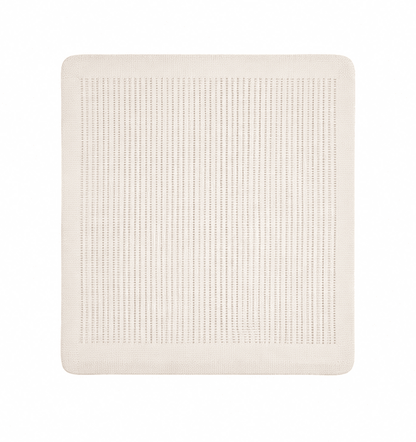 Personalised Baby Cellular Roll Cotton Blanket | 100% Cotton Baby Blanket - MANSURI FASHIONS