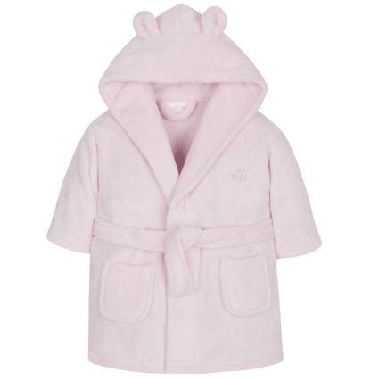 Personalised Baby Hooded Dressing Gown | Plush Fleece Bathrobe - MANSURI FASHIONS