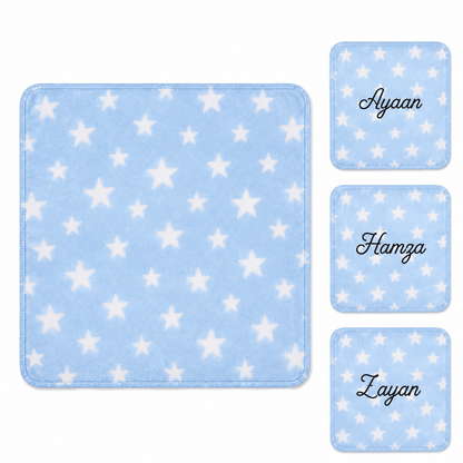 Personalised Baby Soft Fleece Roll Blanket | Soft Baby Blanket for Newborns - MANSURI FASHIONS