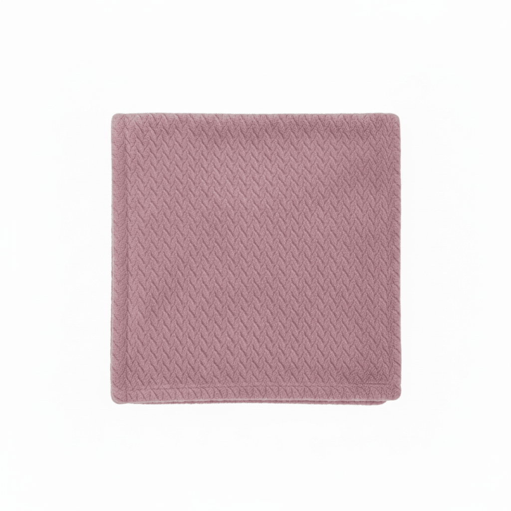 Personalised Baby Textured Plush Blanket | Soft Fleece Baby Blanket - MANSURI FASHIONS