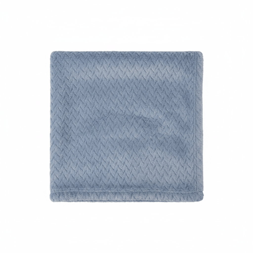 Personalised Baby Textured Plush Blanket | Soft Fleece Baby Blanket - MANSURI FASHIONS