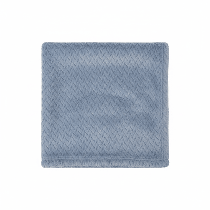 Personalised Baby Textured Plush Blanket | Soft Fleece Baby Blanket - MANSURI FASHIONS