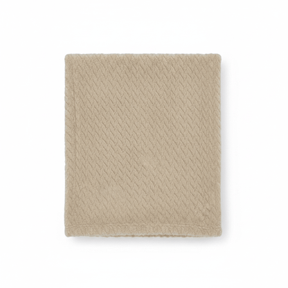 Personalised Baby Textured Plush Blanket | Soft Fleece Baby Blanket - MANSURI FASHIONS
