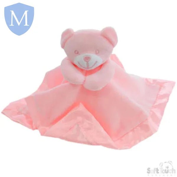 Personalised Bear Comforter With Satin Back - MANSURI FASHIONS