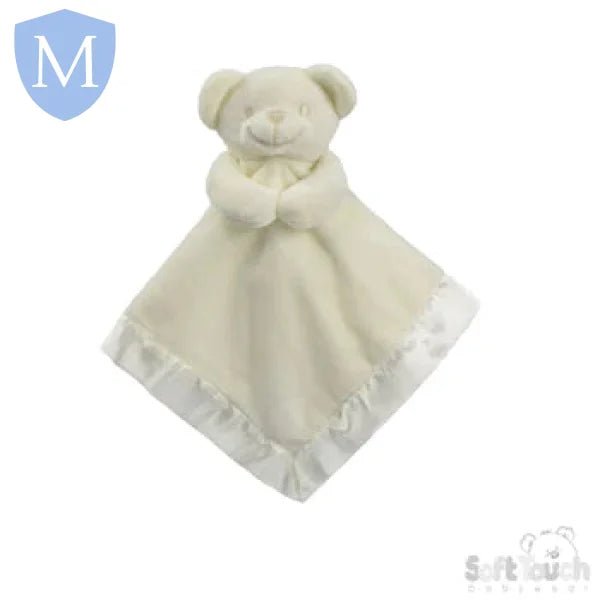 Personalised Bear Comforter With Satin Back - MANSURI FASHIONS
