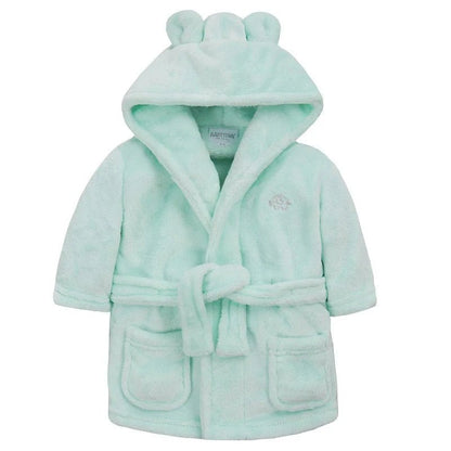 Personalised Boys Super Soft Hooded Dressing Gown - MANSURI FASHIONS