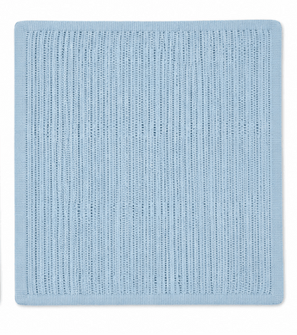 Personalised Cotton Cellular Pram Blanket | Soft 100% Cotton Baby Blanket - MANSURI FASHIONS
