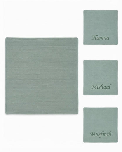 Personalised Deluxe Personalised Cotton Cellular Baby Blanket - MANSURI FASHIONS